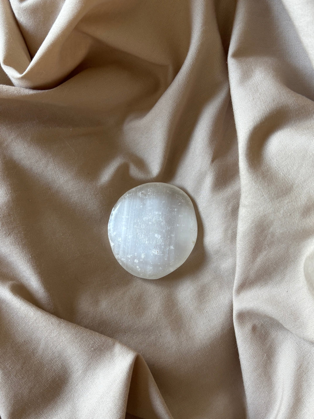 Sélénite - Galet ( 4 cm)