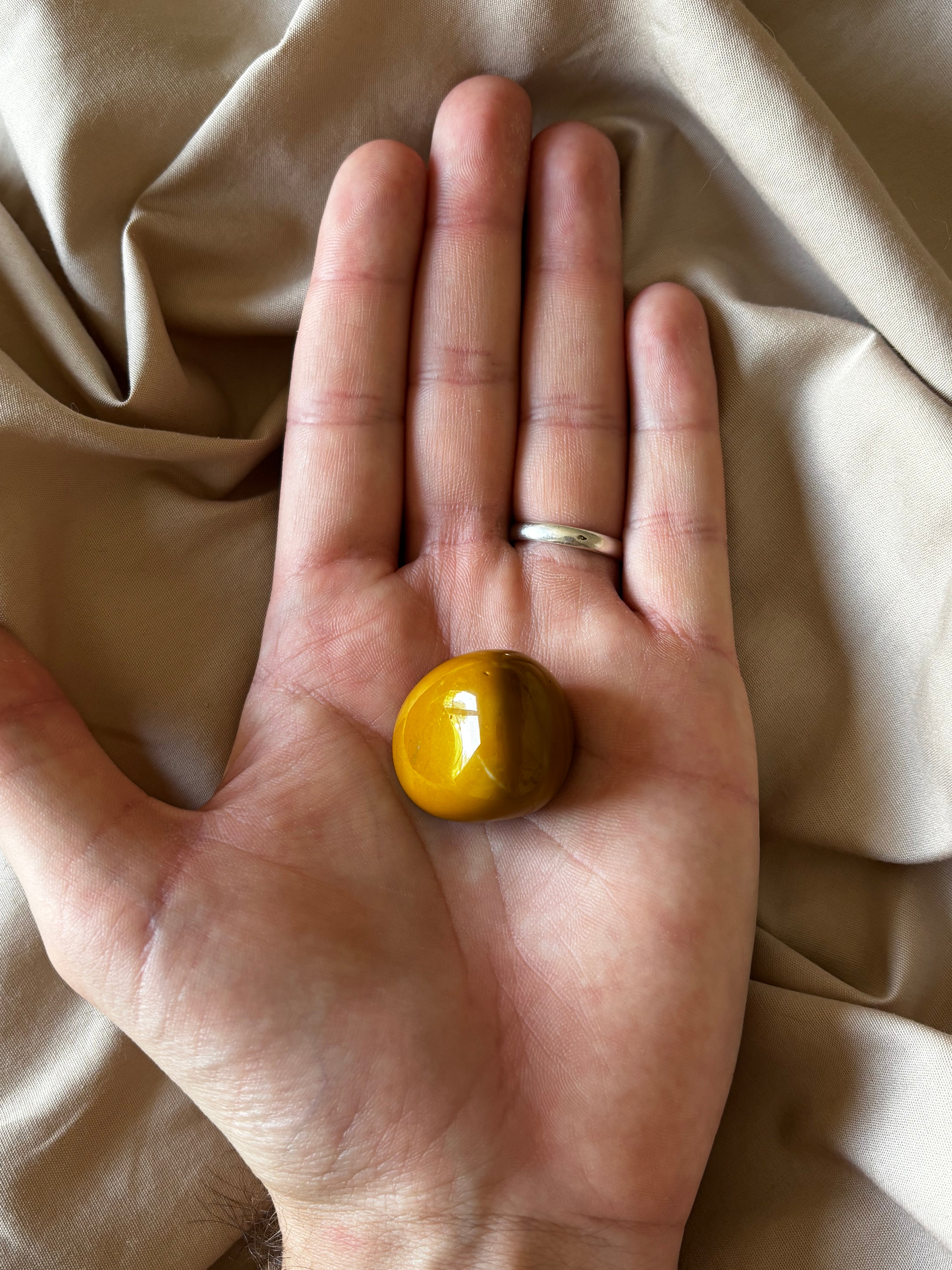 Jaspe Mokaïte – Pierre roulée (2,5 cm)