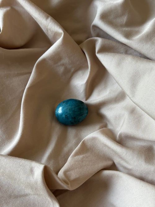 Apatite bleue – Pierre roulée (2,5 cm)