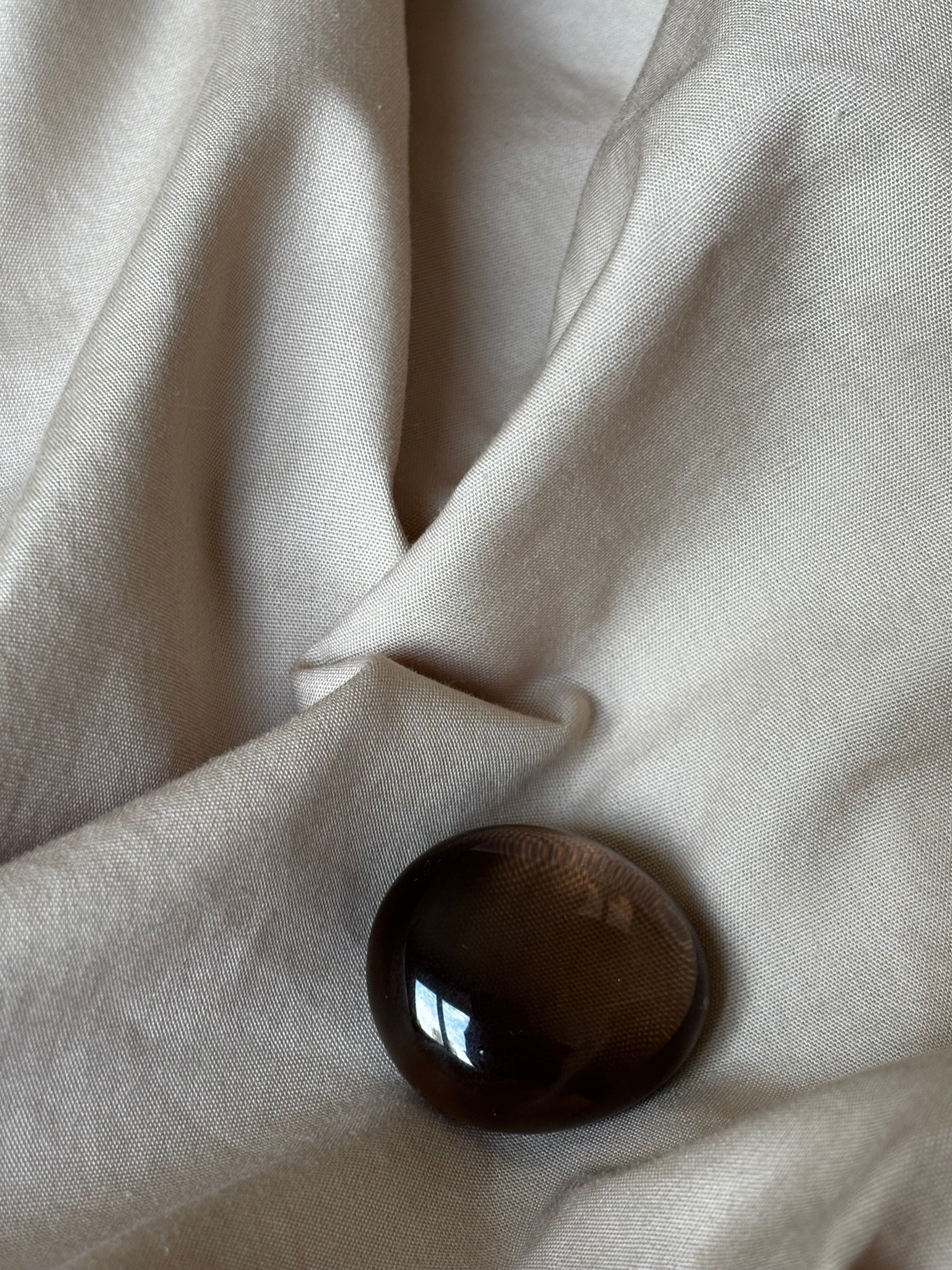 Quartz fumé – Pierre roulée (2,5 cm)