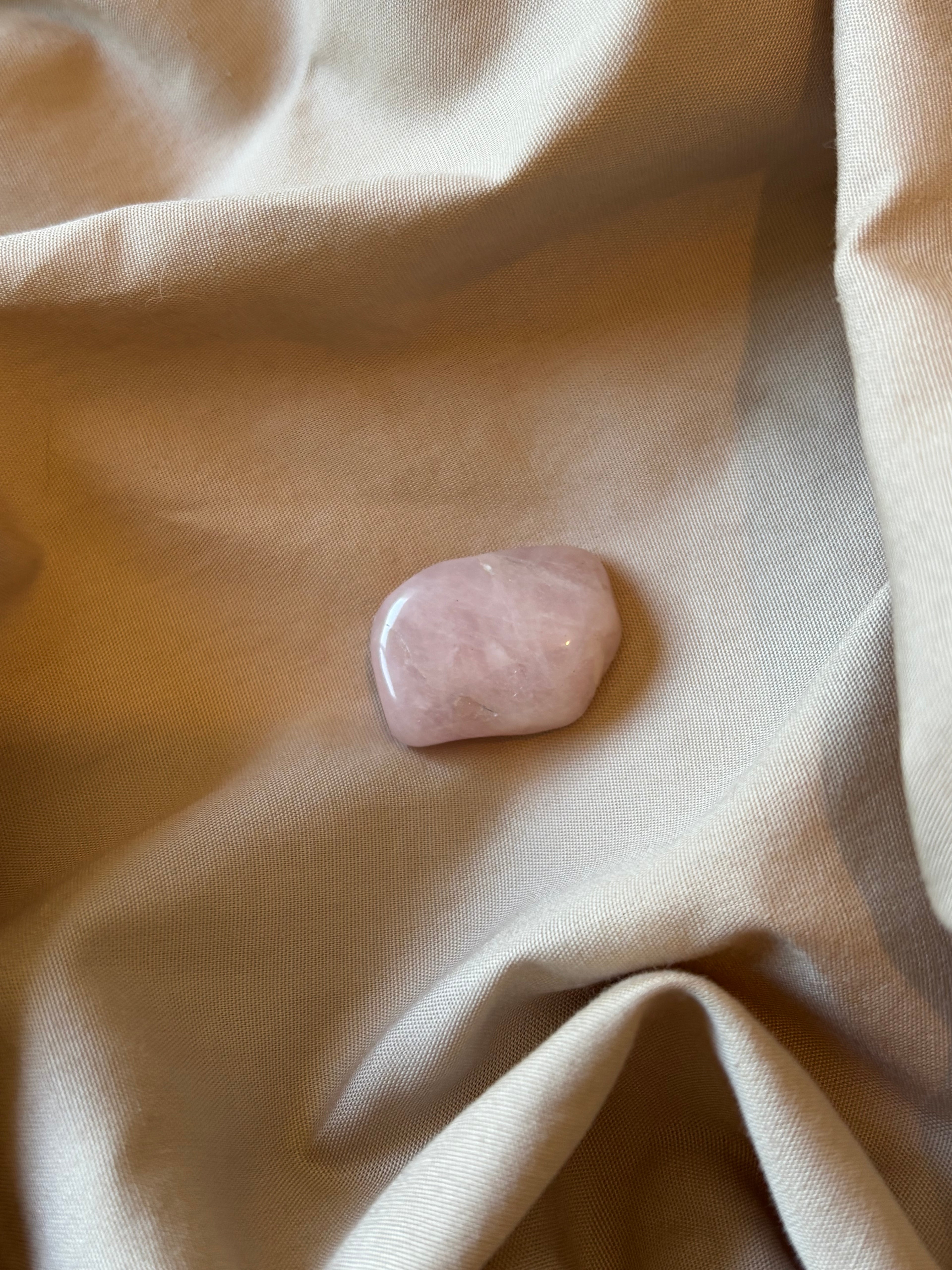 Quartz Rose Pierre Roulée