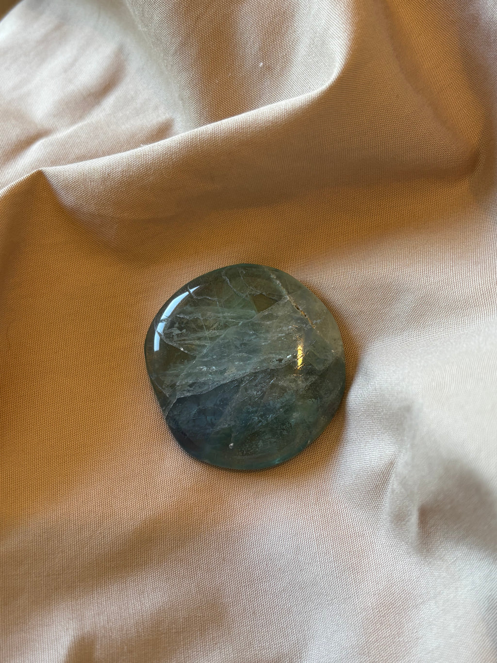 Fluorite –galet naturel