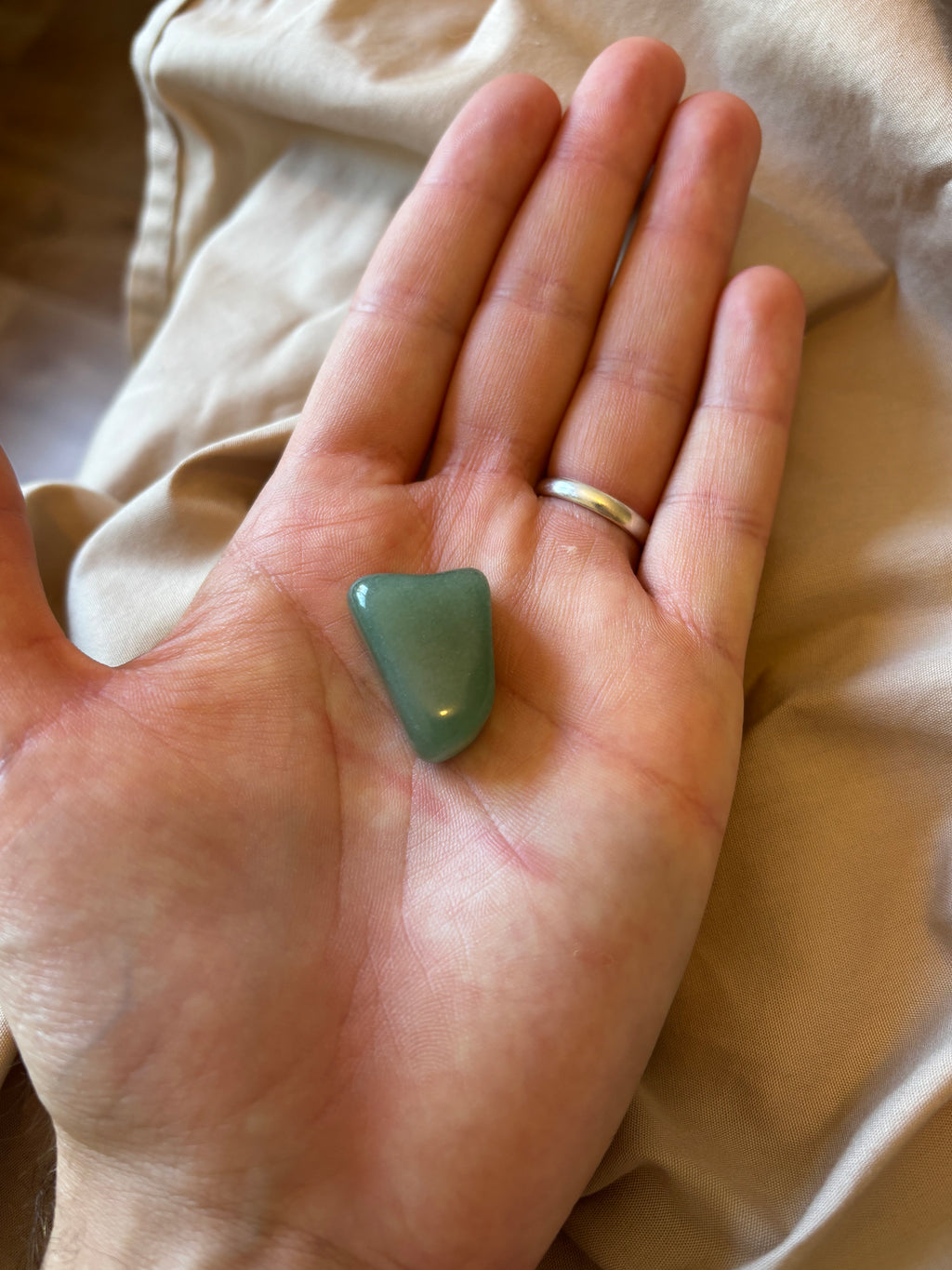 Aventurine verte – Pierre roulée