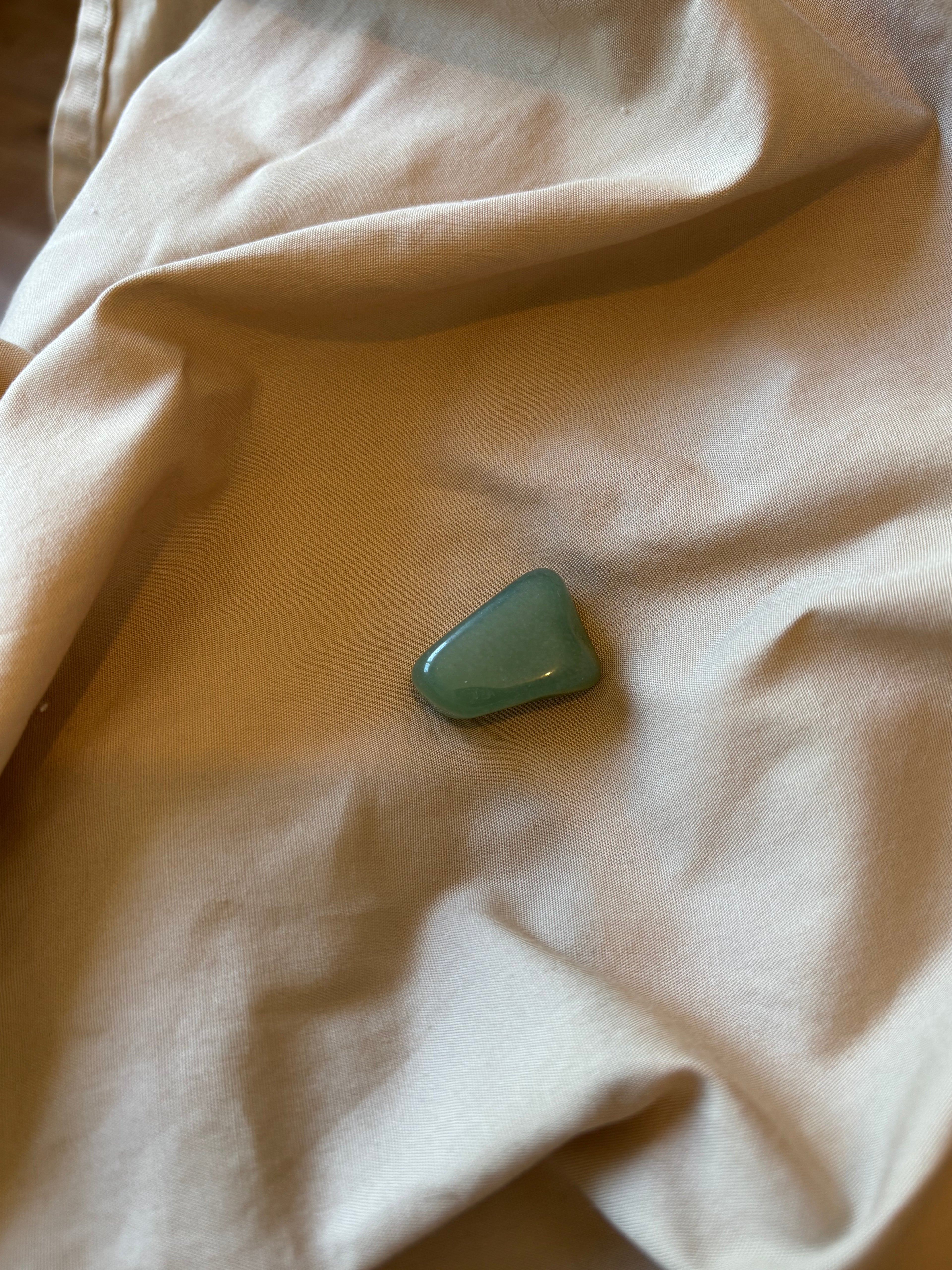 Aventurine verte – Pierre roulée
